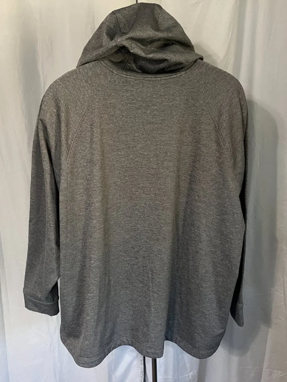 🩶 Duluth AKHG Alaskan Hardgear Women's Gray Hooded Shirt 2X XXL ❄️ - Picture 4 of 6